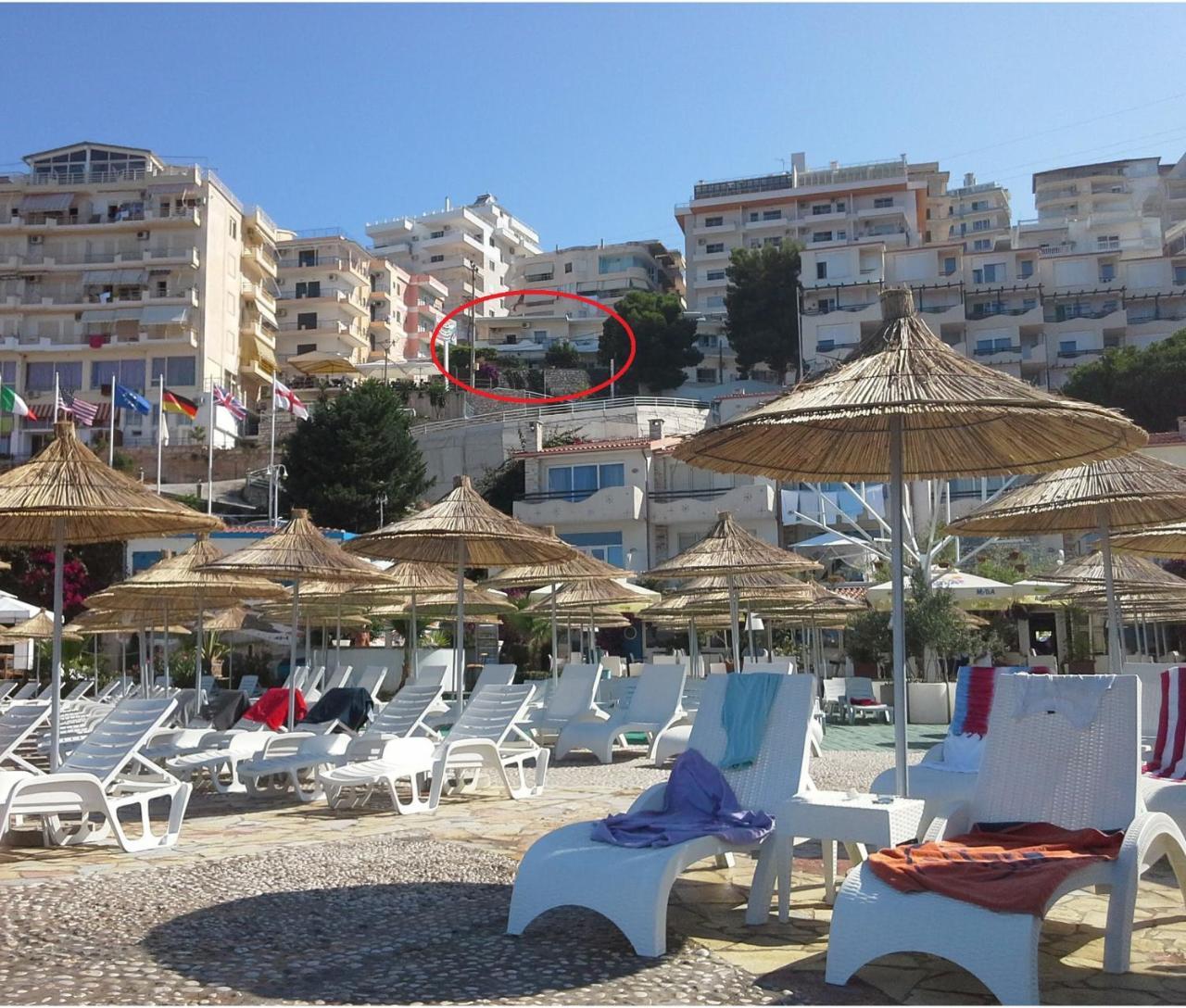 The Sun House Apartamento Sarandë Exterior foto